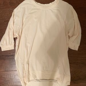 Yellow slouchy tunics